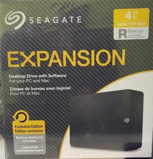 Seagate 4TB expansion HDD