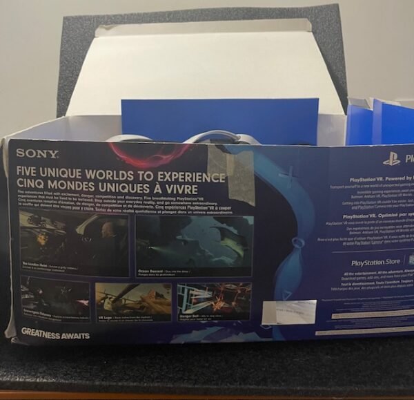 Sony PlayStation VR1 for PlayStation 4 and PS5 (included PS5 adapter)